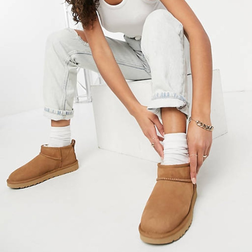 UGG Classic Ultra Mini Chestnut Boots